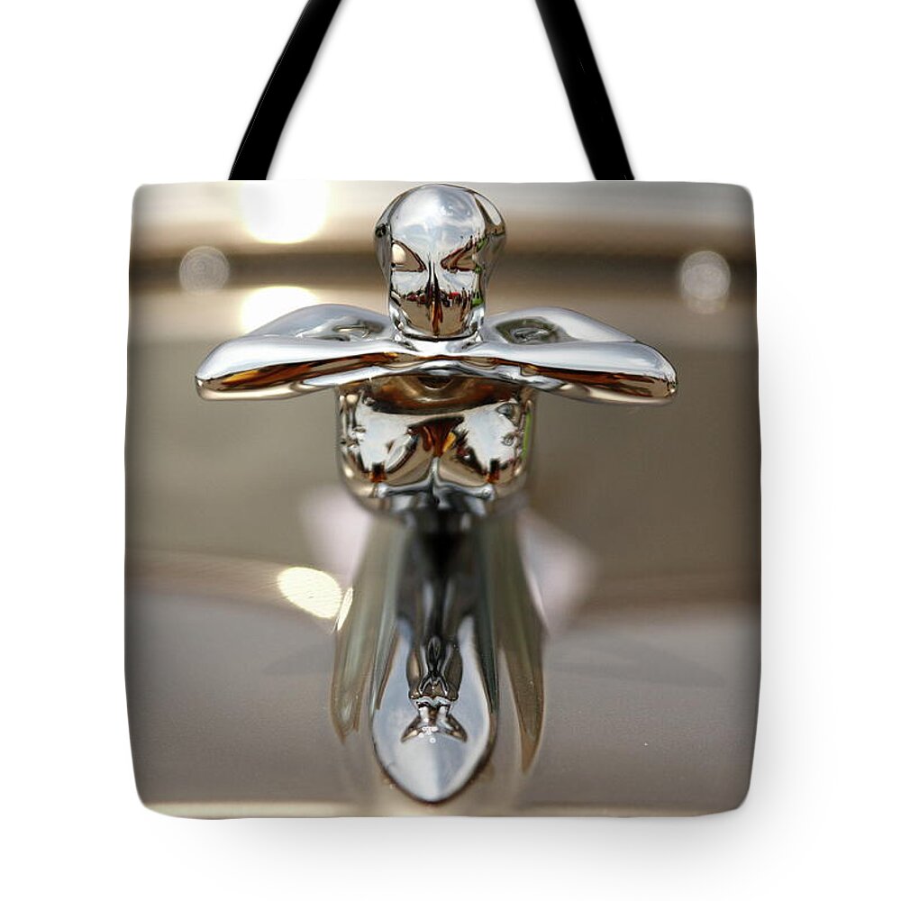 Ornament Tote Bag featuring the photograph Golden Lady by Lens Art Photography By Larry Trager