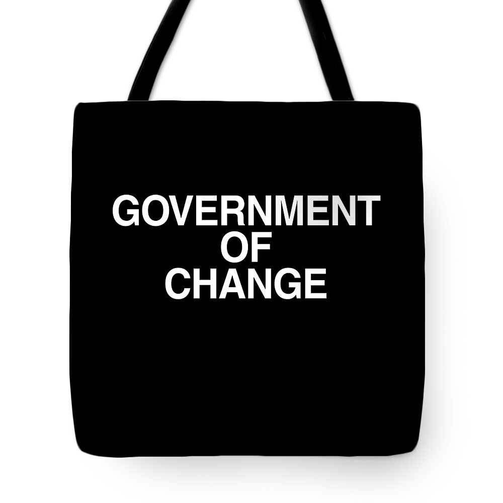 Cool Tote Bag featuring the digital art Government of Change Italy by Flippin Sweet Gear