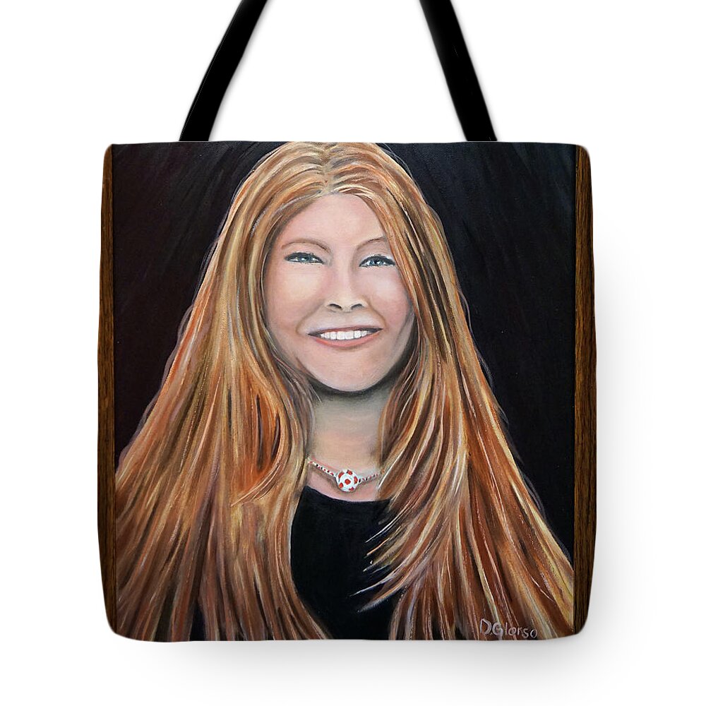 Grace Tote Bag featuring the painting Grace by Dean Glorso