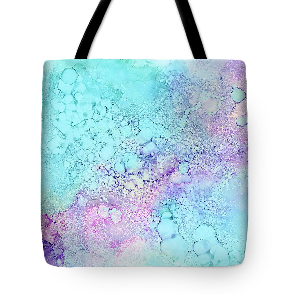 Pink Tote Bag featuring the painting Grace by Tamara Nelson