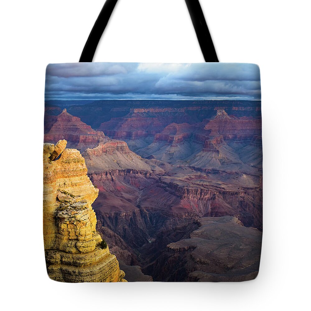 Grand Canyon Tote Bag featuring the photograph Grand Canyon Morning by Susie Loechler
