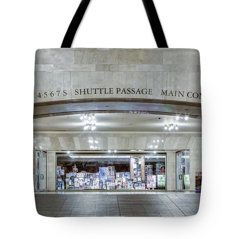 Grand Central Terminal Tote Bag featuring the photograph Grand Central Shuttle Passage by Susan Candelario