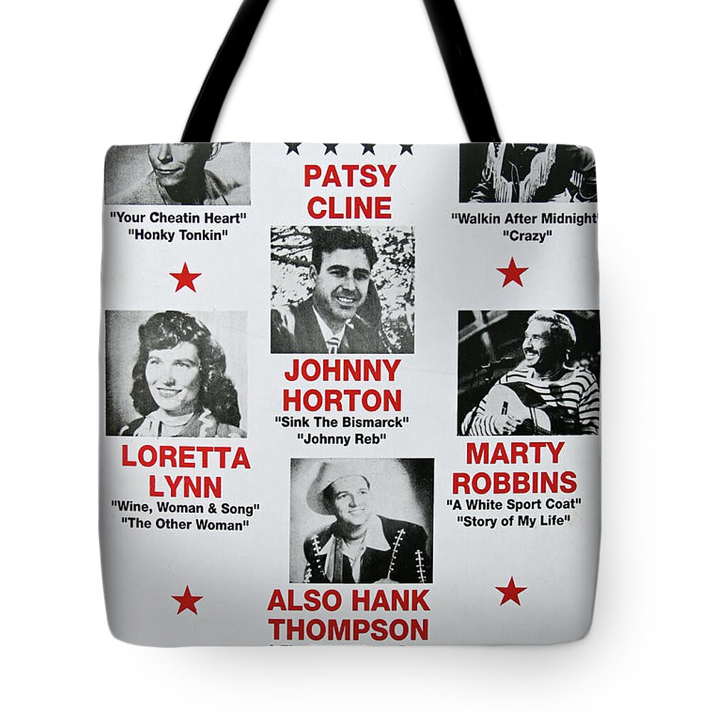 Grand Ole Opry Tote Bag featuring the photograph Grand Ole Opry by Bob Hislop