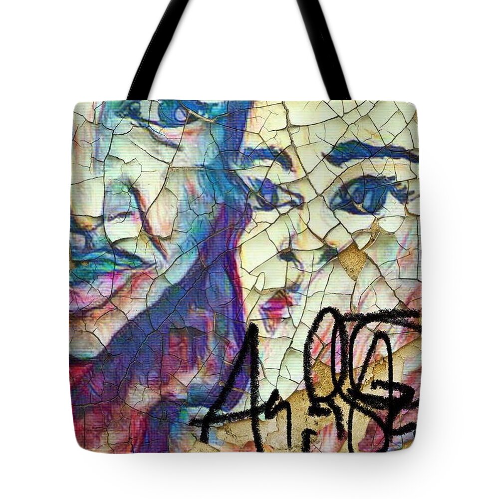  Tote Bag featuring the painting Grandma by Angie ONeal