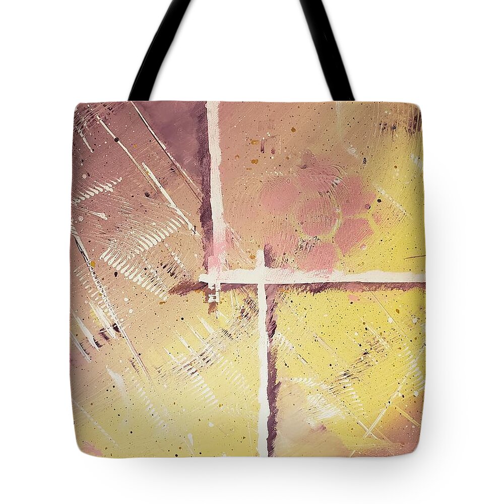  Tote Bag featuring the painting Grape Lemonade by Samantha Latterner