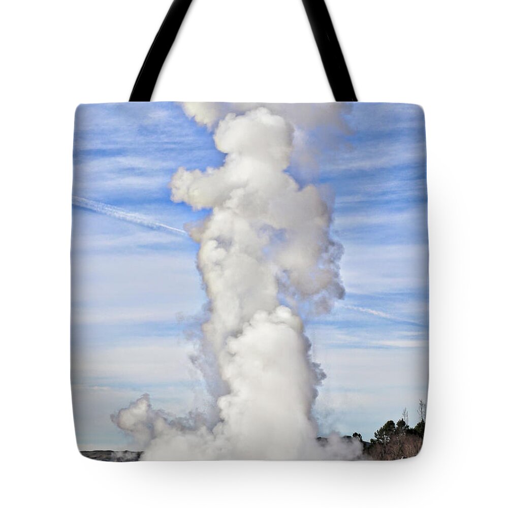 Great Tote Bag featuring the photograph Great Geysir by Jim Albritton