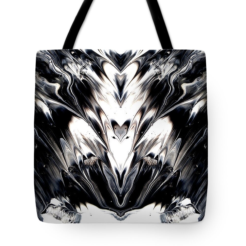 Bold Tote Bag featuring the painting Guardian by Stephenie Zagorski