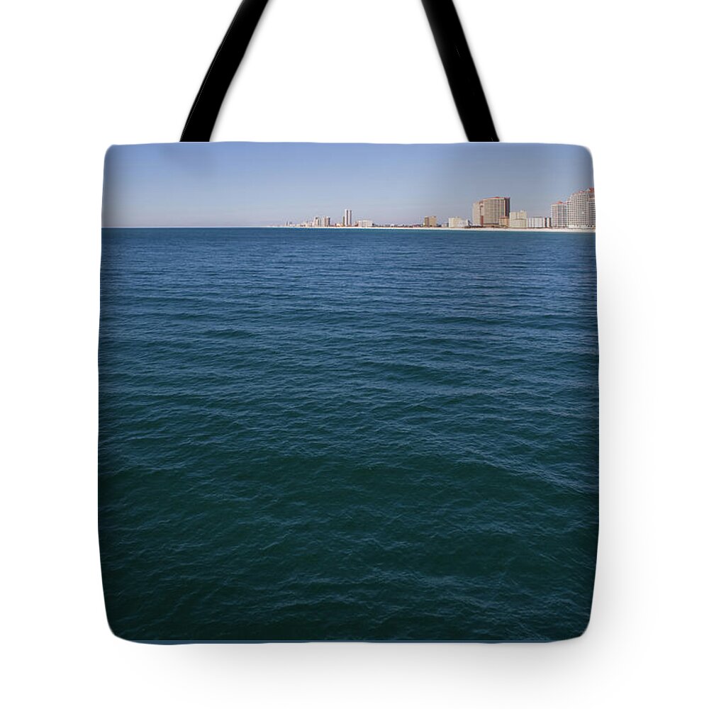 Gulf Rising Tote Bag featuring the photograph Gulf Rising by Dylan Punke