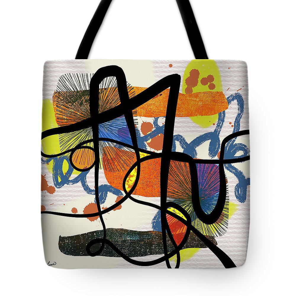 Gumbo Tote Bag featuring the digital art Gumbo 4 by Judi Lynn