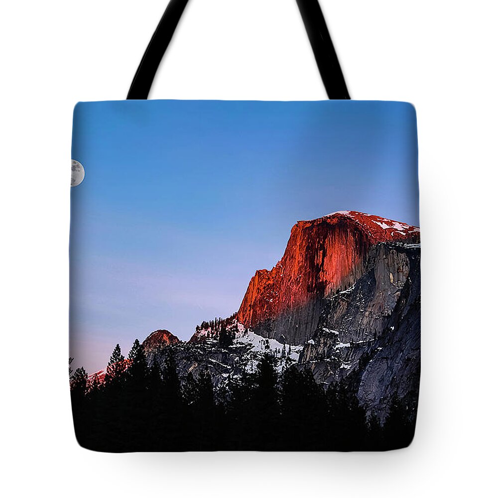  Tote Bag featuring the photograph Half Dome by Gary Johnson
