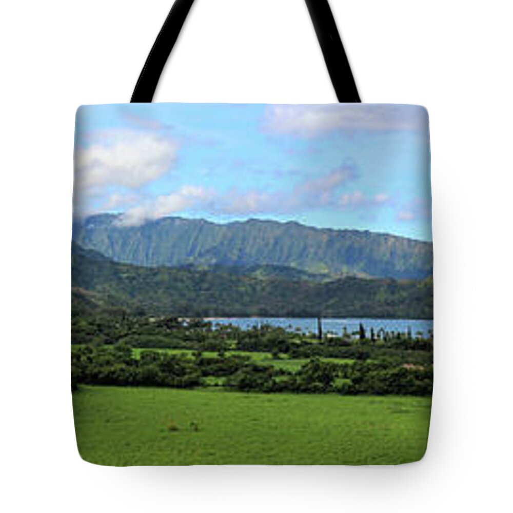 Kauai Tote Bag featuring the photograph Hanalei by Tony Spencer