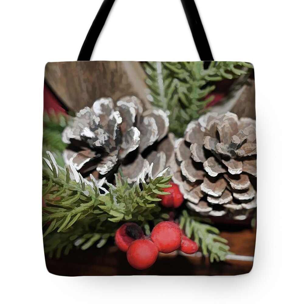 Happy Merry Tote Bag featuring the photograph Happy Merry by Roberta Byram