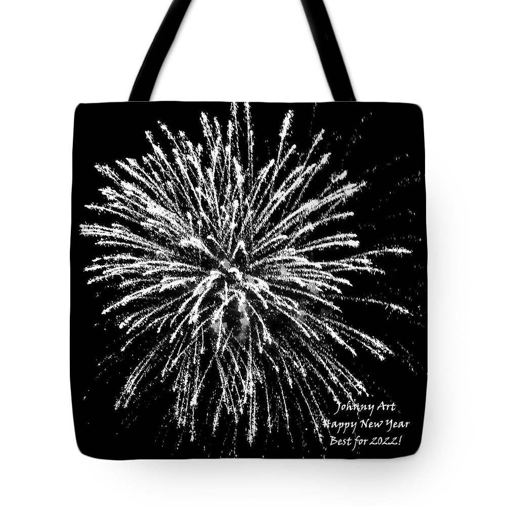 Happy New Year Tote Bag featuring the photograph Happy New Year by John Anderson