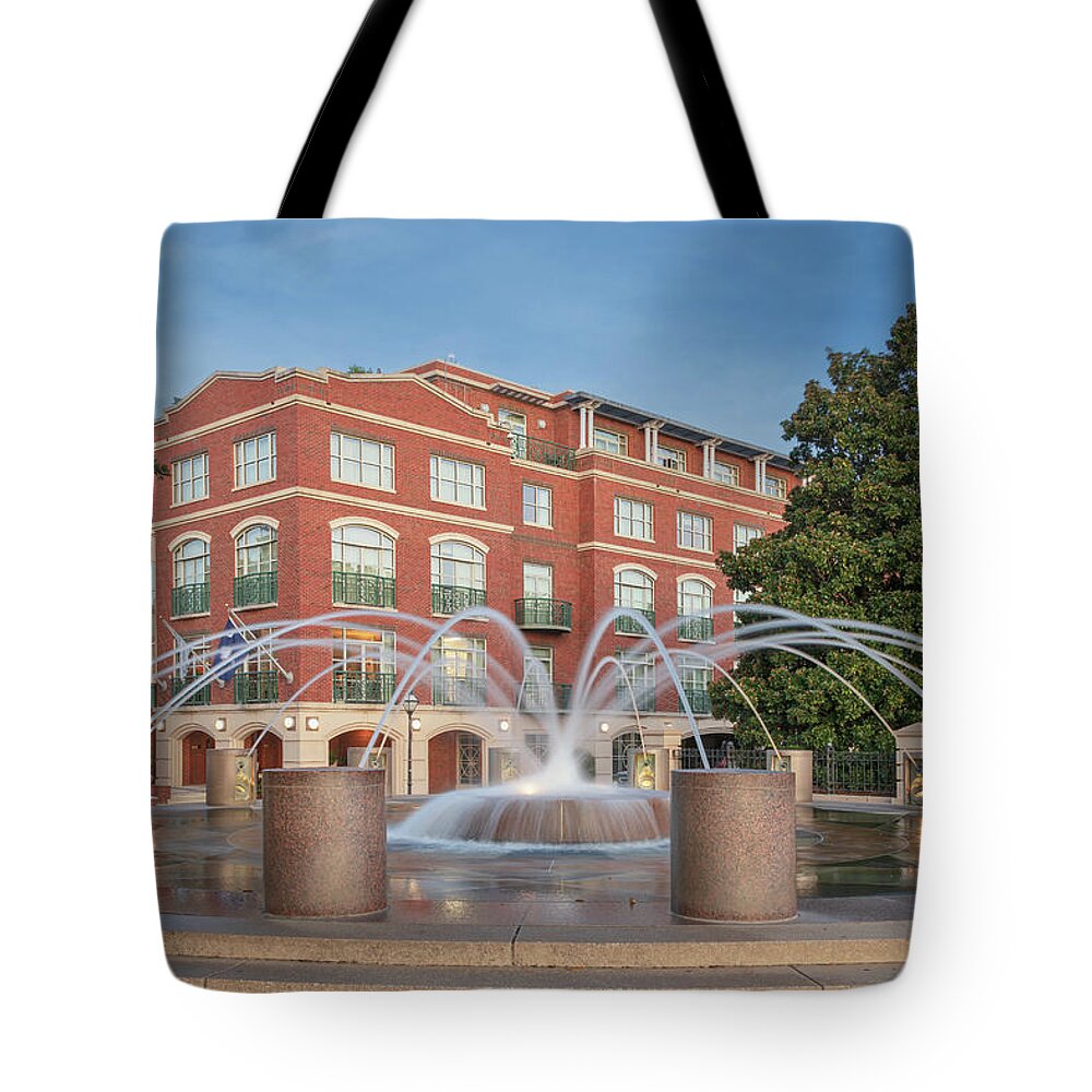 Charleston Tote Bag featuring the photograph HarbourView Inn-2 by John Kirkland