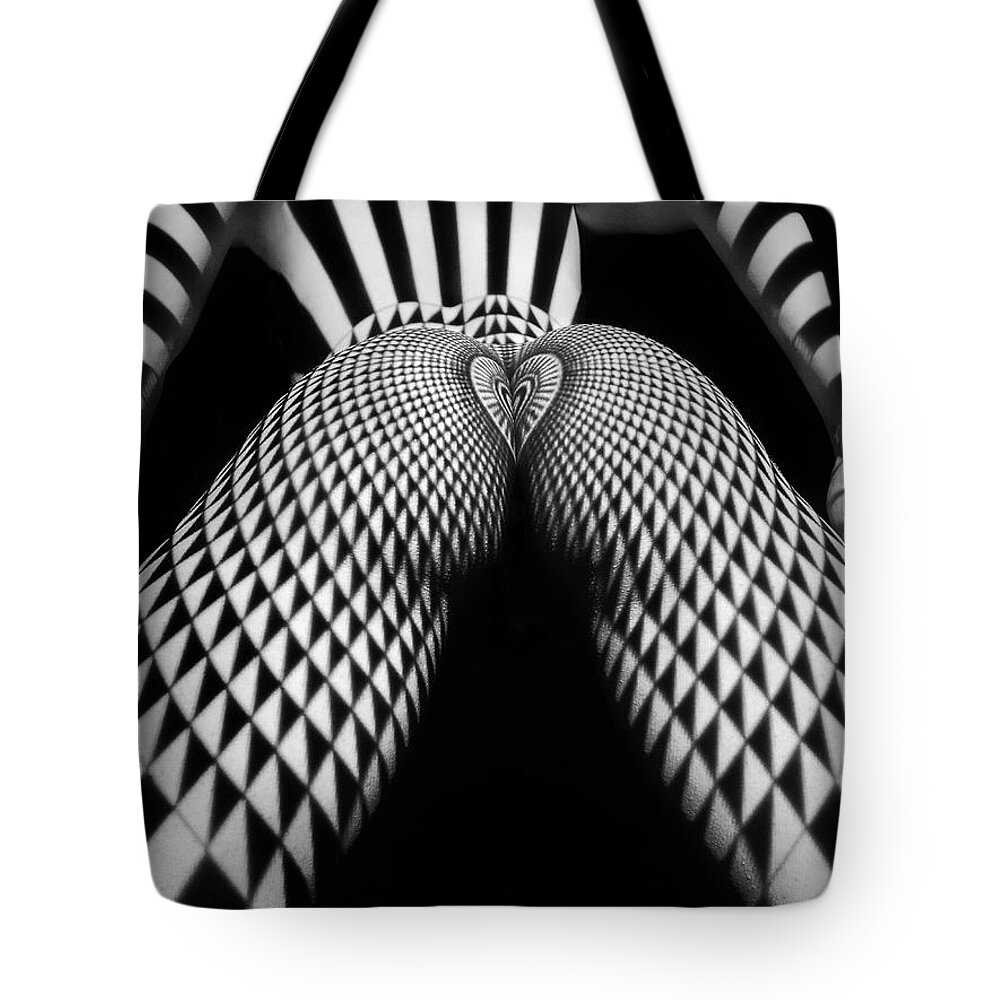  Tote Bag featuring the digital art Heart Left Behind by Chris Maher
