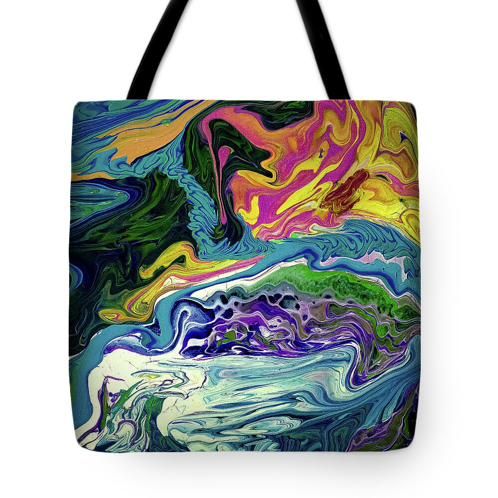  Tote Bag featuring the painting Heaven On Earth by Gena Herro