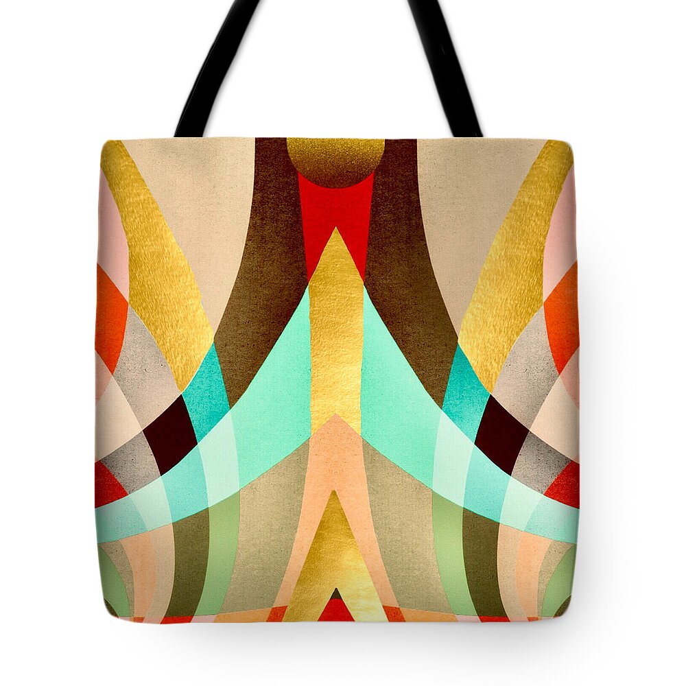 Higher Self Tote Bag featuring the mixed media Higher Self by Canessa Thomas