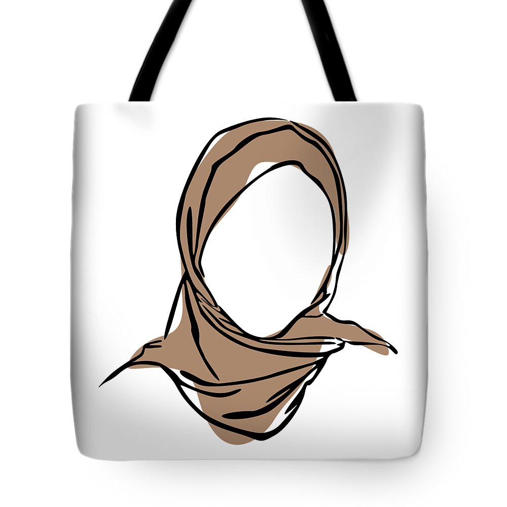 Hijab Tote Bags