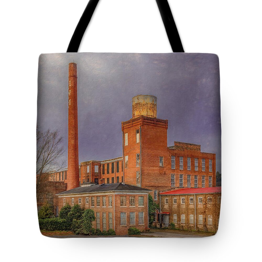 Cleveland Tote Bag featuring the photograph Historic Hardwick Woolen Mill, Tennessee by Marcy Wielfaert