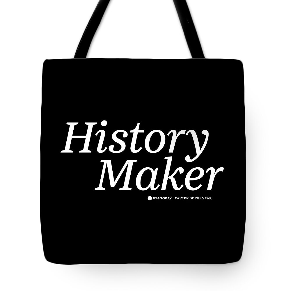 Usa Today Tote Bag featuring the digital art History Maker White by Gannett Co