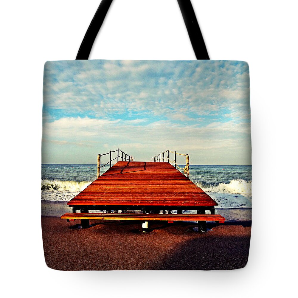 Holidays Tote Bag featuring the photograph Holidays by Tanja Leuenberger