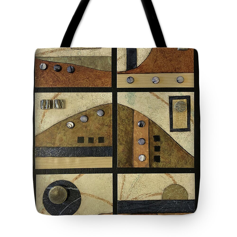 Art Tote Bag featuring the mixed media Homeward Bound by MaryJo Clark