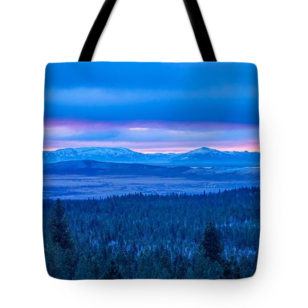 Lassen Tote Bag featuring the photograph Honey Lake Valley by Randy Robbins