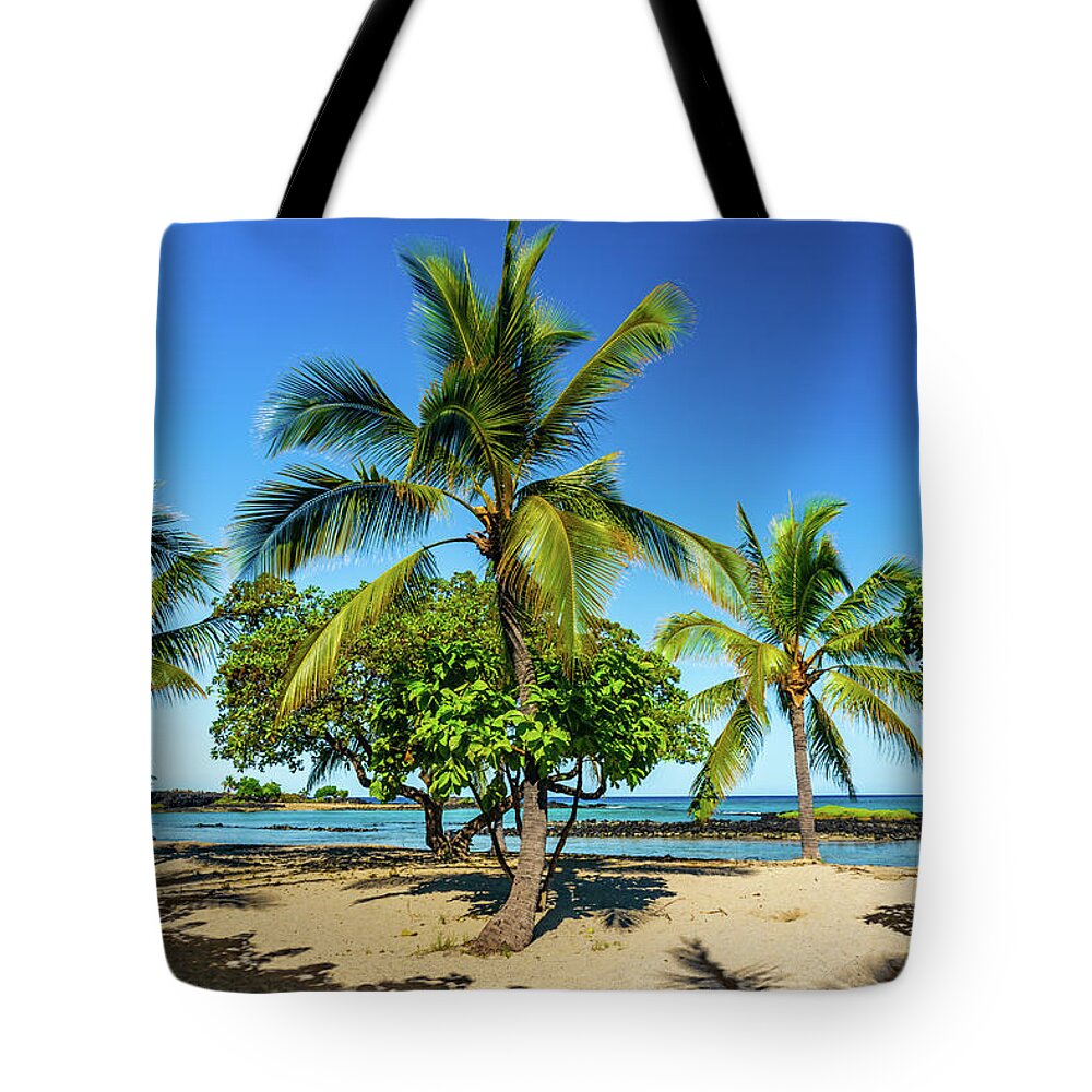 Hawaii Tote Bag featuring the photograph Honokohau Beach View by John Bauer