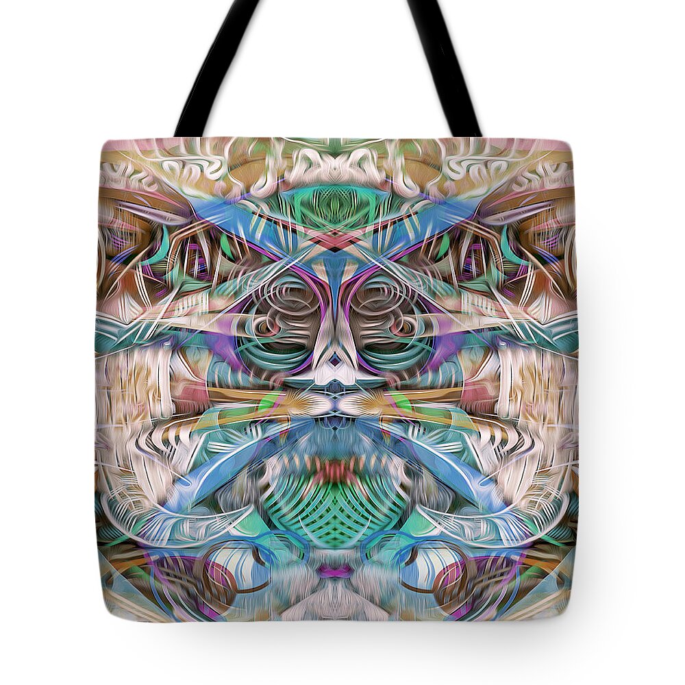 Pastel Tote Bag featuring the digital art Hope by Jeff Malderez