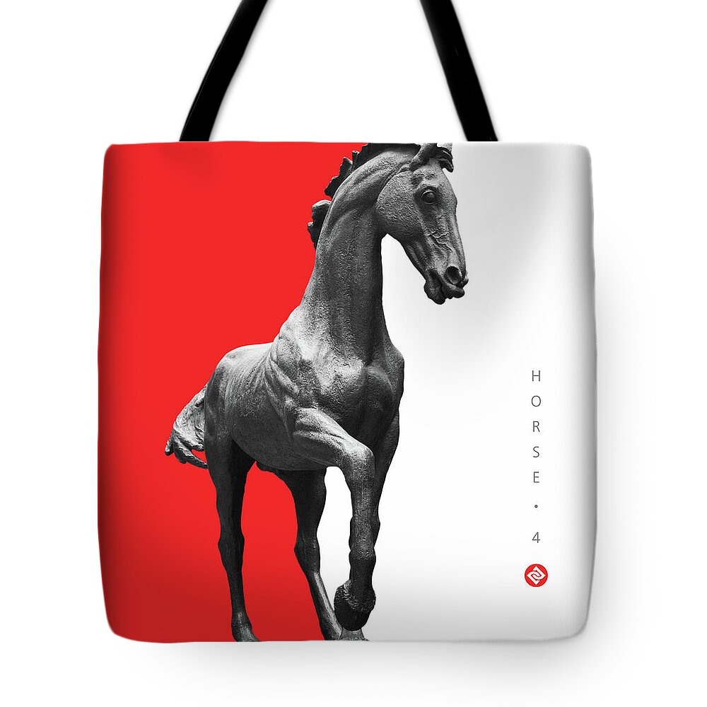 Horse Photographs Tote Bag featuring the photograph Horse 4 by David Davies