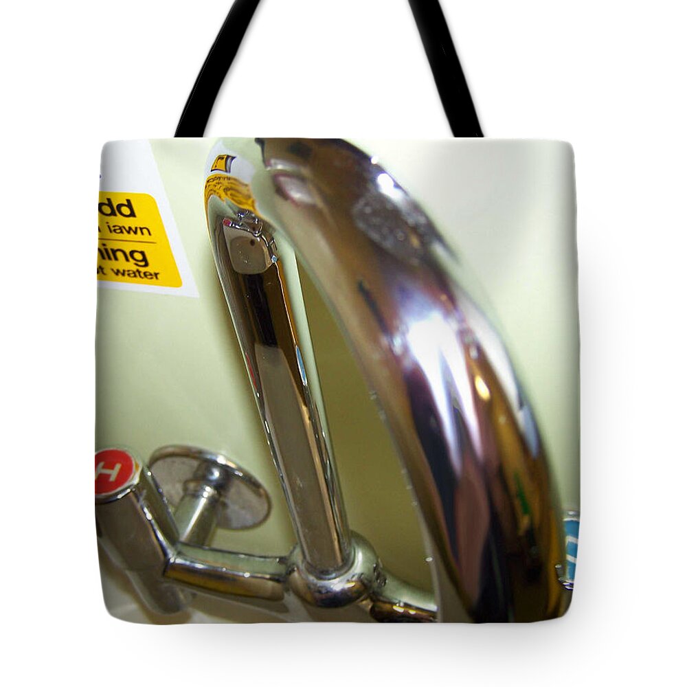 Taps Tote Bag featuring the photograph Hot and cold by Christopher Rowlands