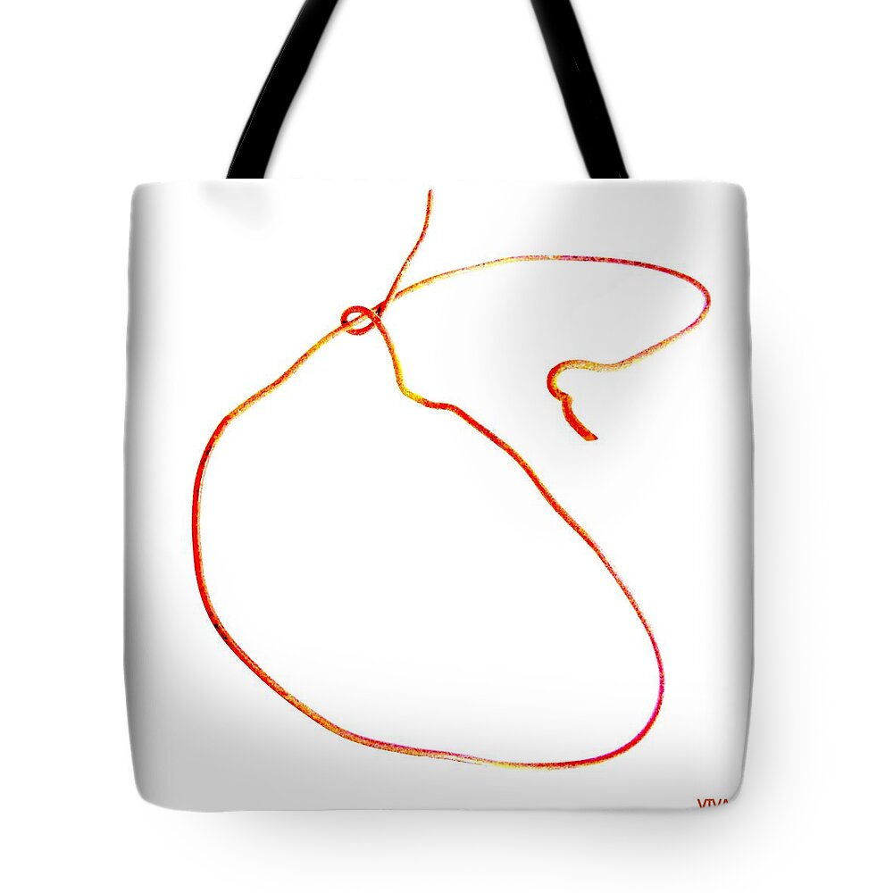 Hotlinked Tote Bag featuring the photograph Hotlinked by VIVA Anderson