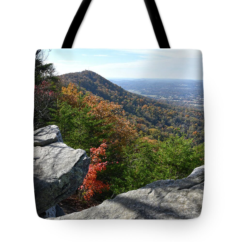 House Mountain Tote Bag featuring the photograph House Mountain 19 by Phil Perkins