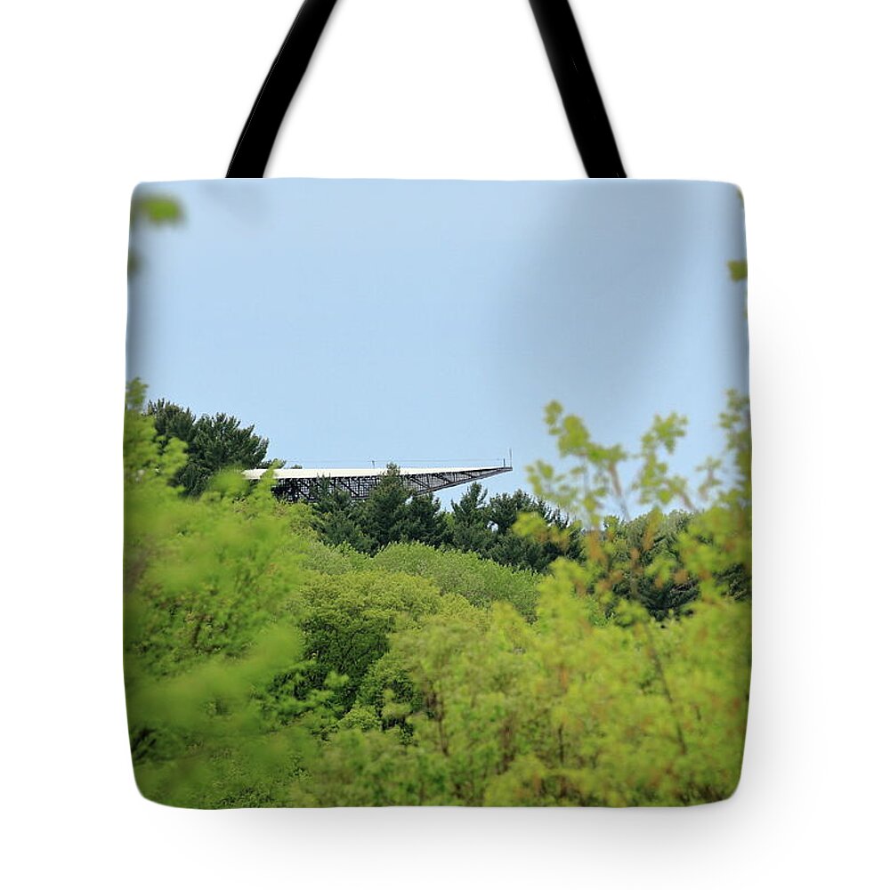 Wisconsin Tote Bag featuring the photograph House On The Rock by Lens Art Photography By Larry Trager
