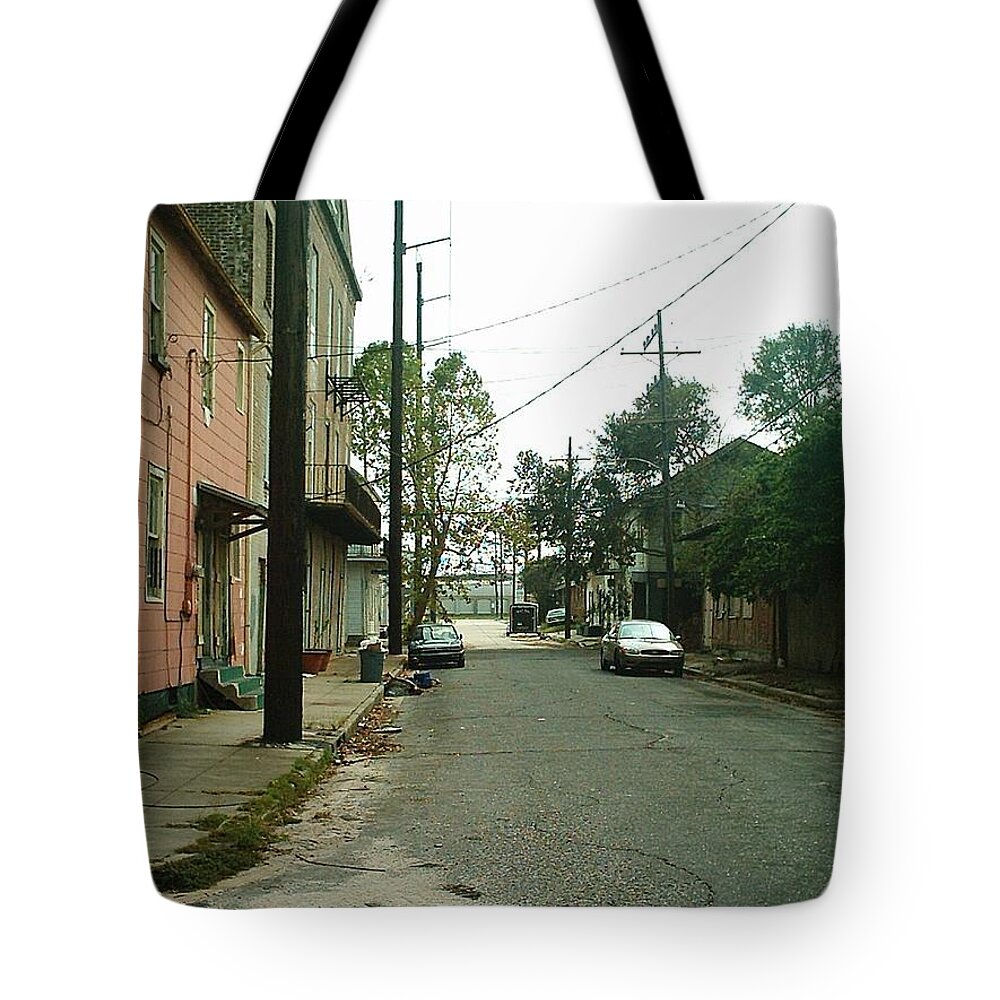 New Orleans Tote Bag featuring the photograph Hurricane Katrina Series - 17 by Christopher Lotito