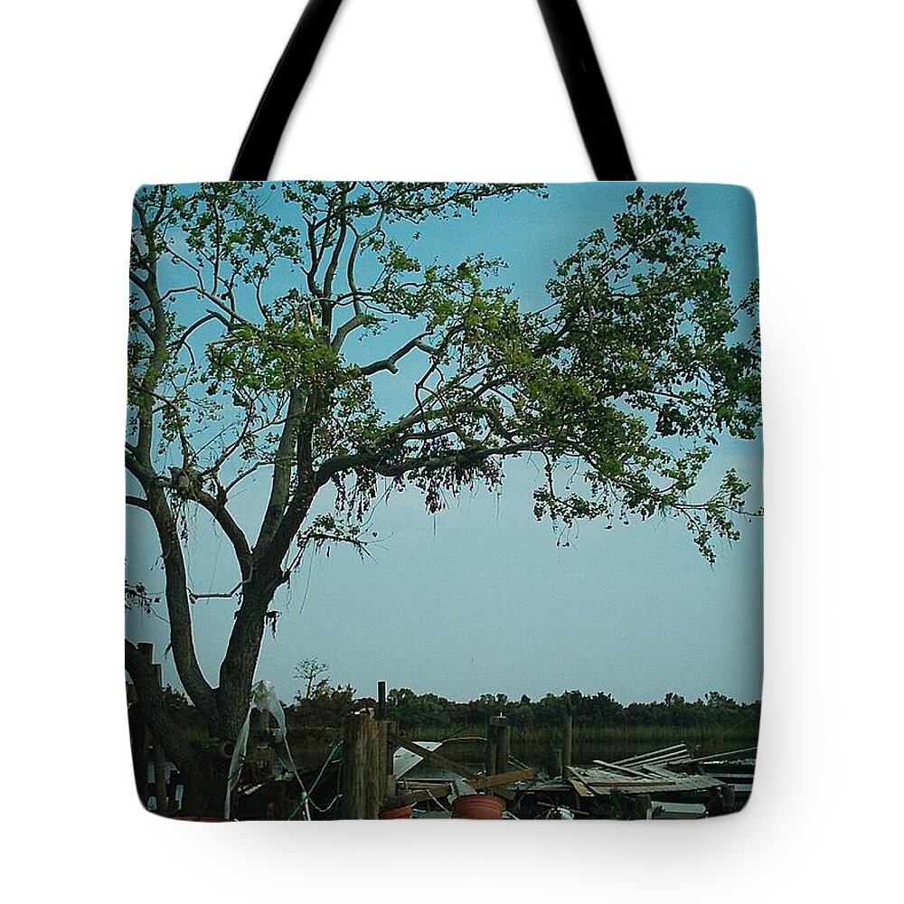  Tote Bag featuring the photograph Hurricane Katrina Series - 4 by Christopher Lotito
