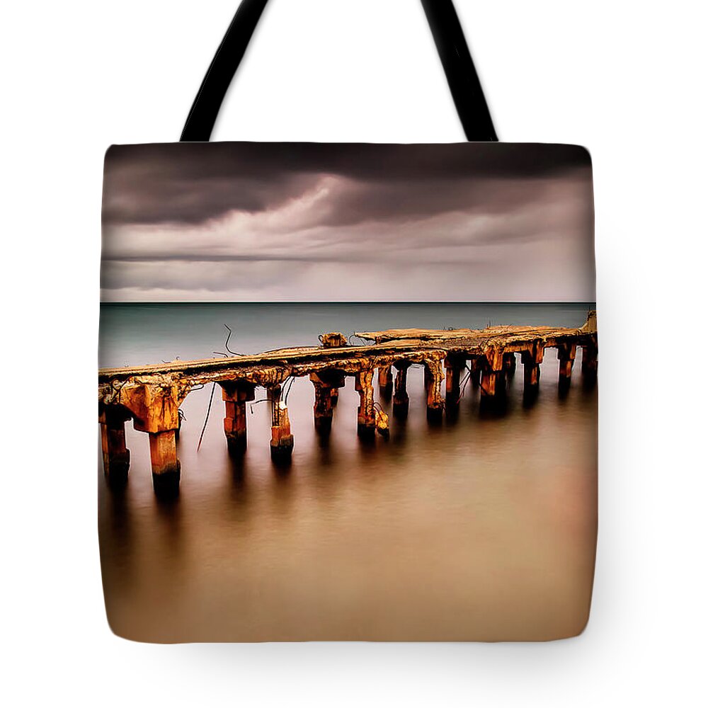 Hawaii Tote Bag featuring the photograph Hurricane Survivor In Color by Gary Johnson