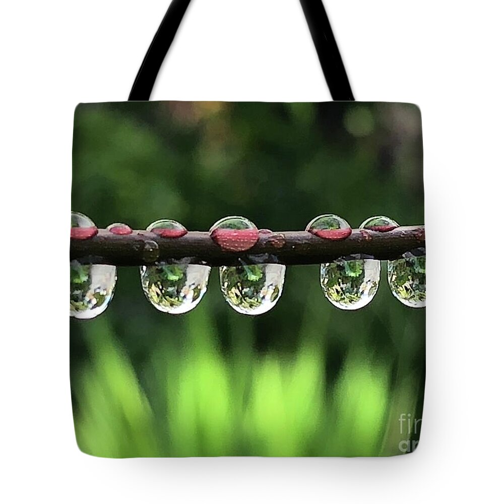 Water Tote Bag featuring the photograph Hydration by Tina Marie