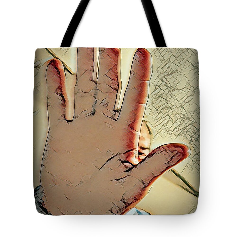 Hand Tote Bag featuring the photograph I Can Still See You by Roberta Byram