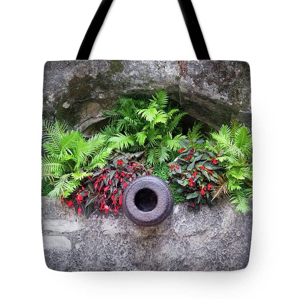 Ancient Tote Bag featuring the photograph I did my part by Jean-Luc Farges