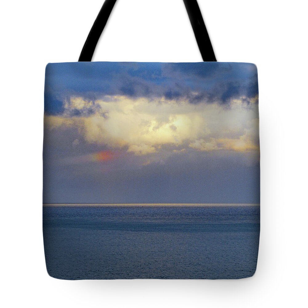 Ocean Tote Bag featuring the photograph I See You by Corinne Carroll