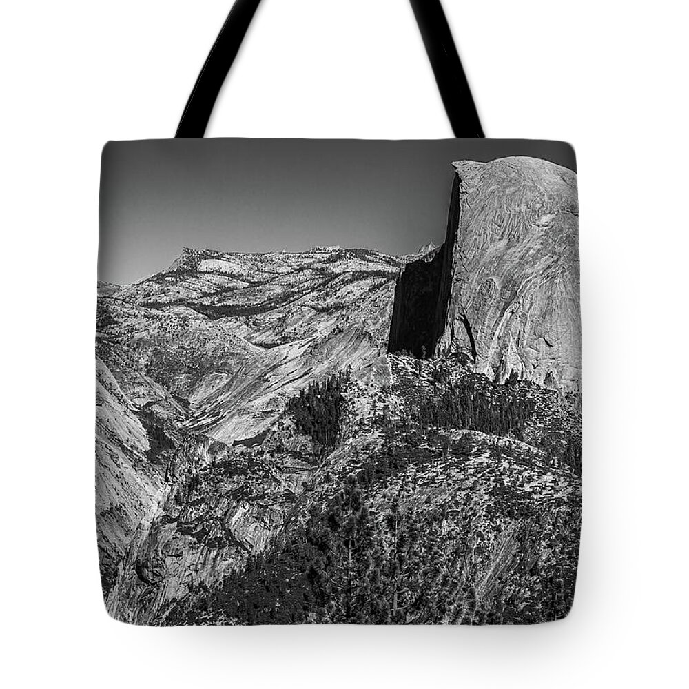Autumn Tote Bag featuring the photograph Icon View - Glacier Point Road by Peter Tellone