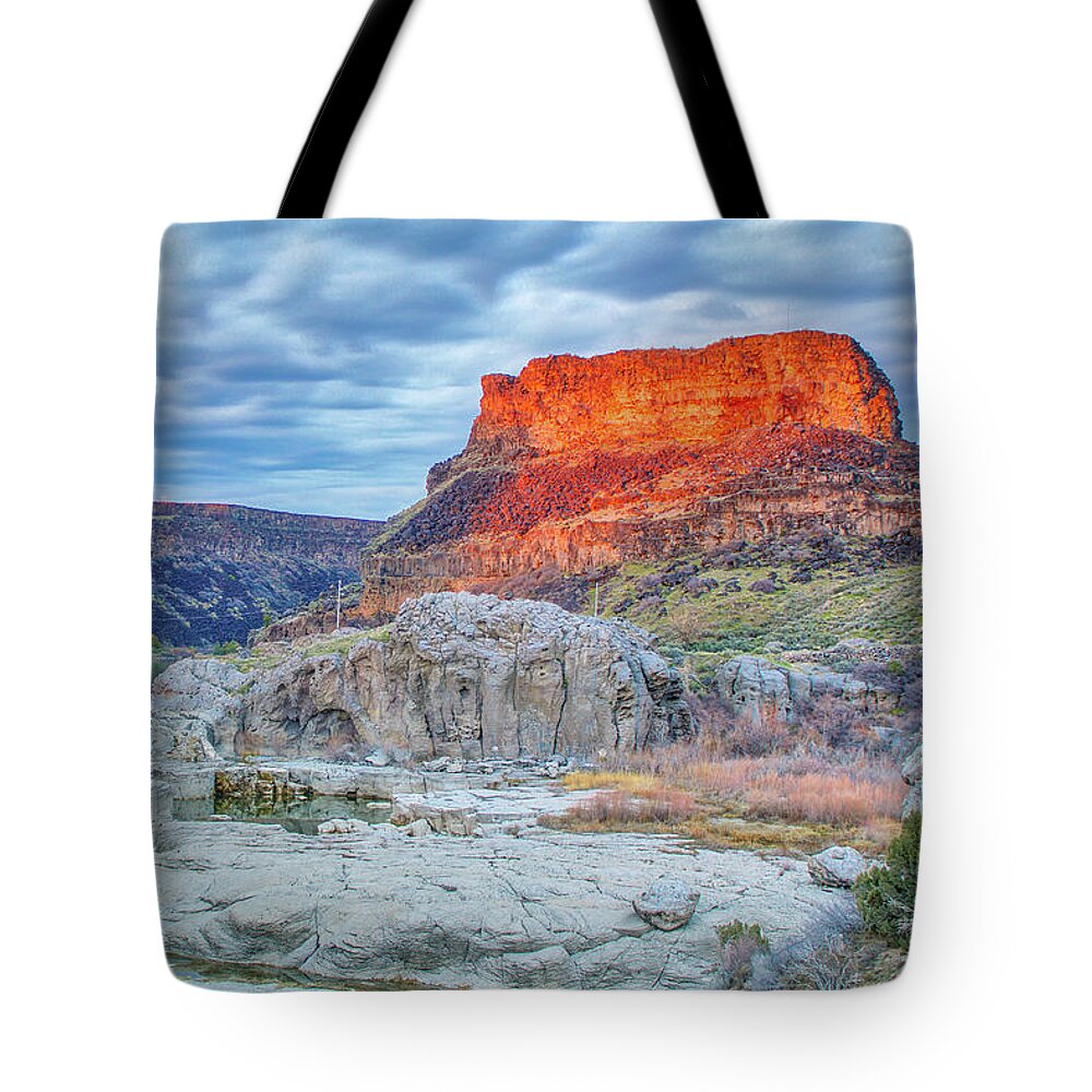 Nunweiler Tote Bag featuring the photograph Idaho Sunset by Nunweiler Photography