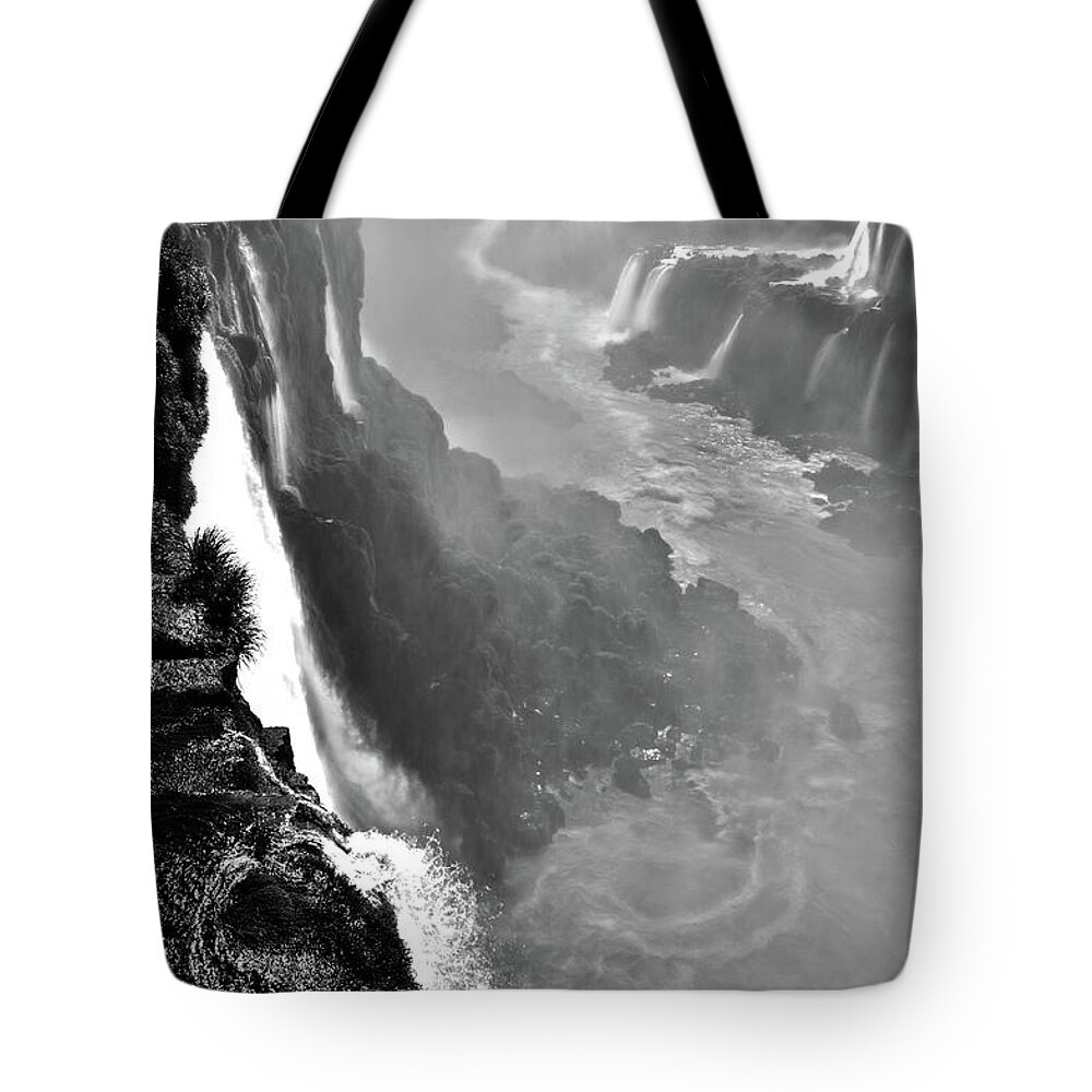 Iguazu Falls Tote Bag featuring the photograph Iguazu Falls by John Bartosik