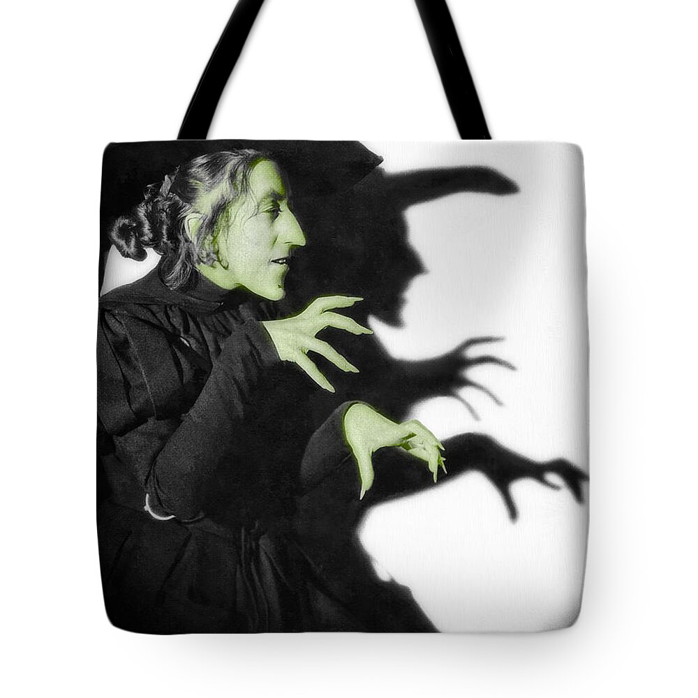2d Tote Bag featuring the digital art I'll Get You My Pretty by Brian Wallace