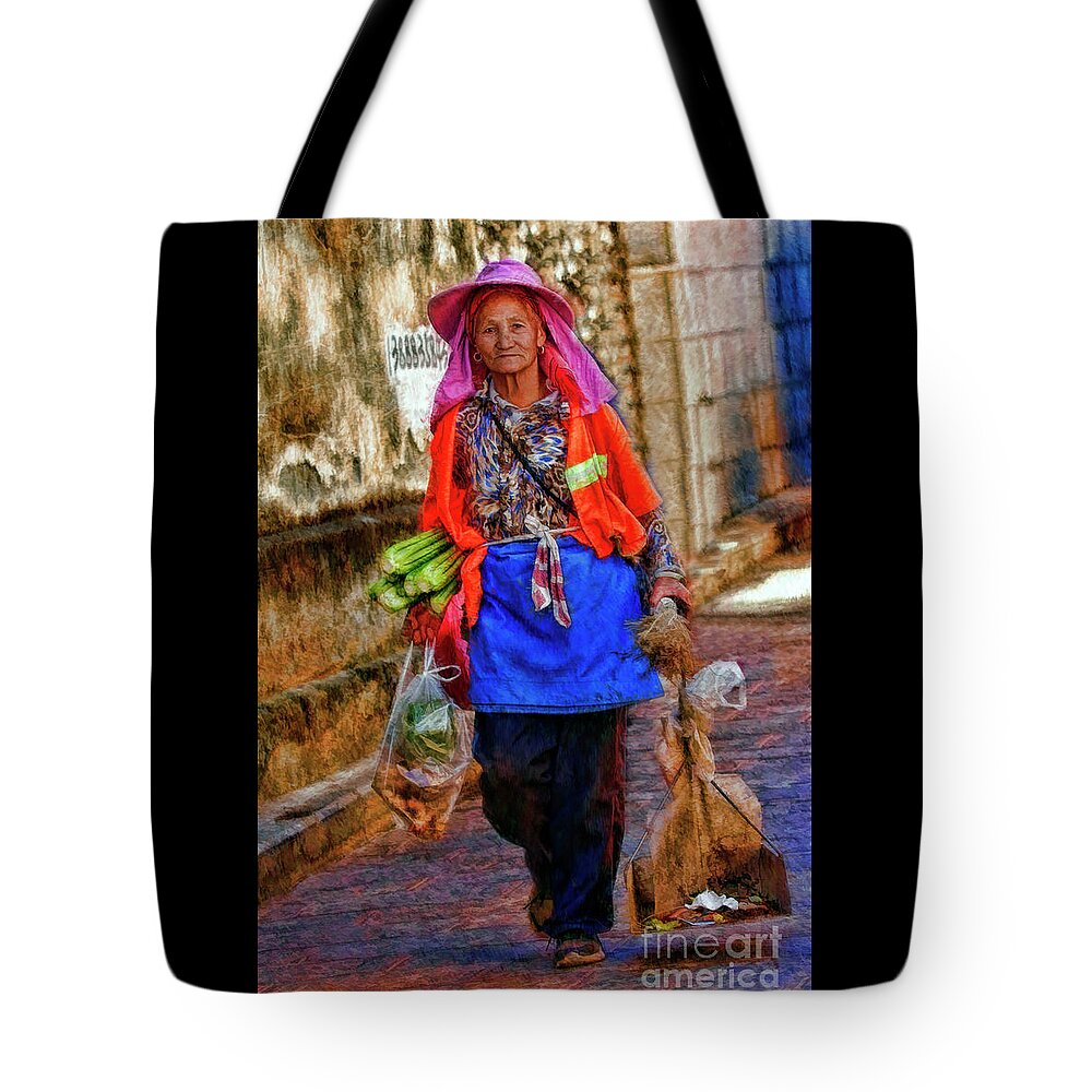  Tote Bag featuring the photograph I'm loaded Up And Off I Go by Blake Richards