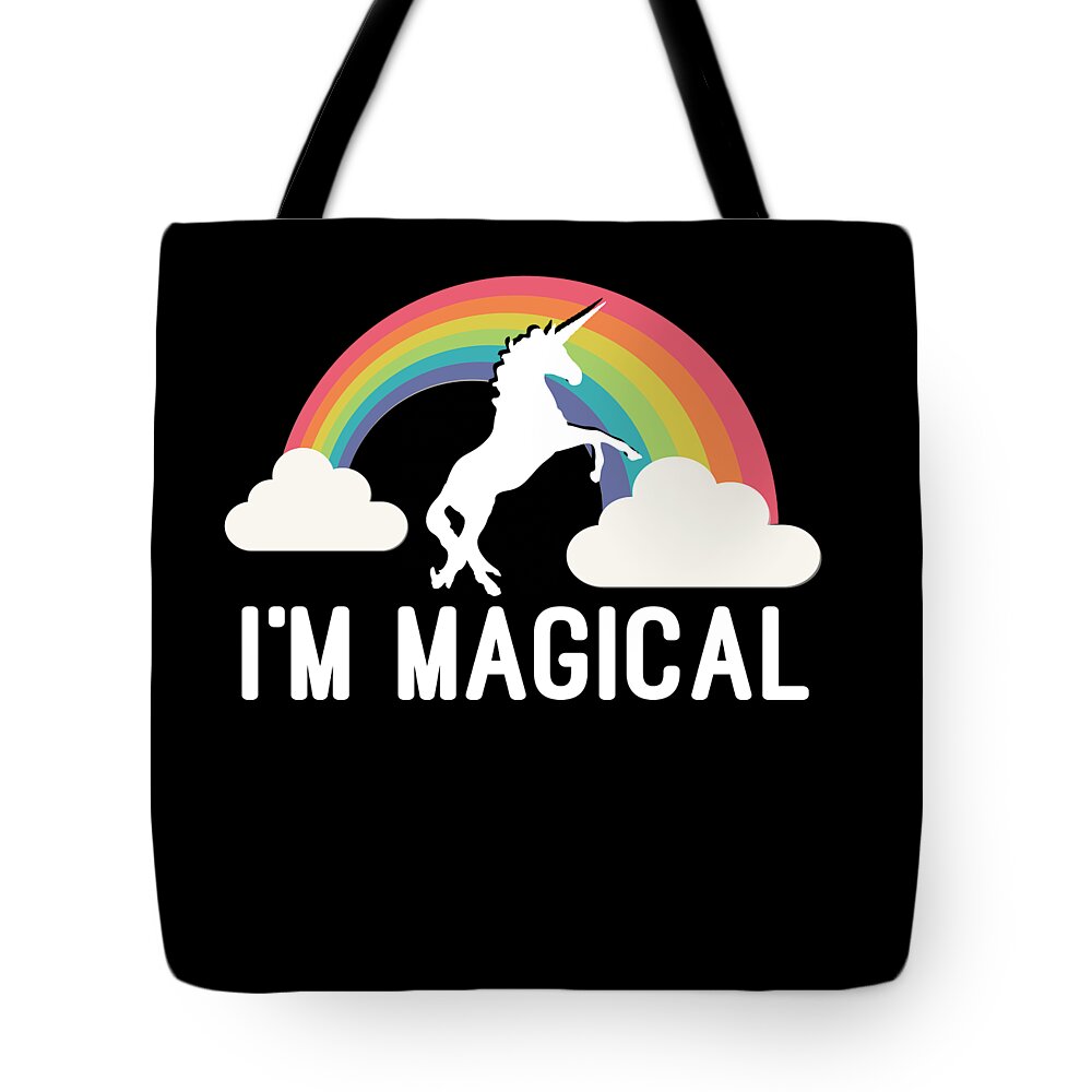 Funny Tote Bag featuring the digital art Im Magical by Flippin Sweet Gear