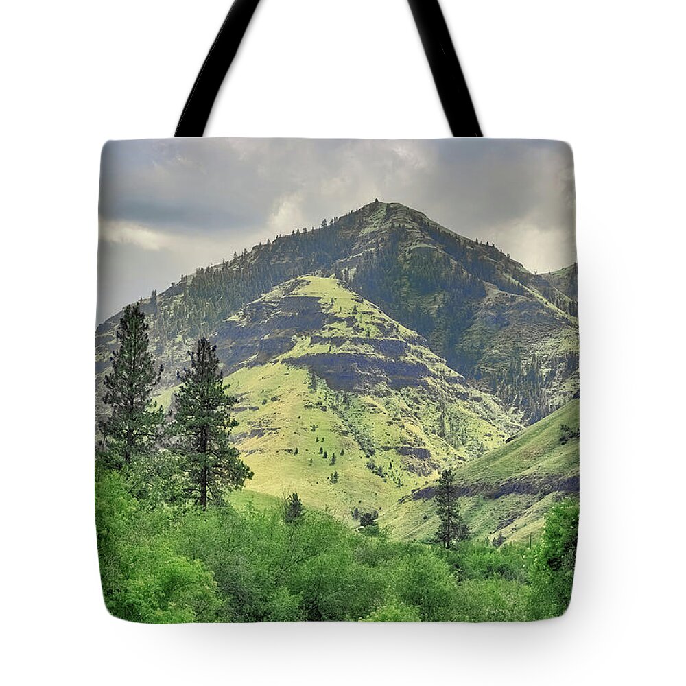 Hill Tote Bag featuring the photograph Imnaha Hills by Loyd Towe Photography