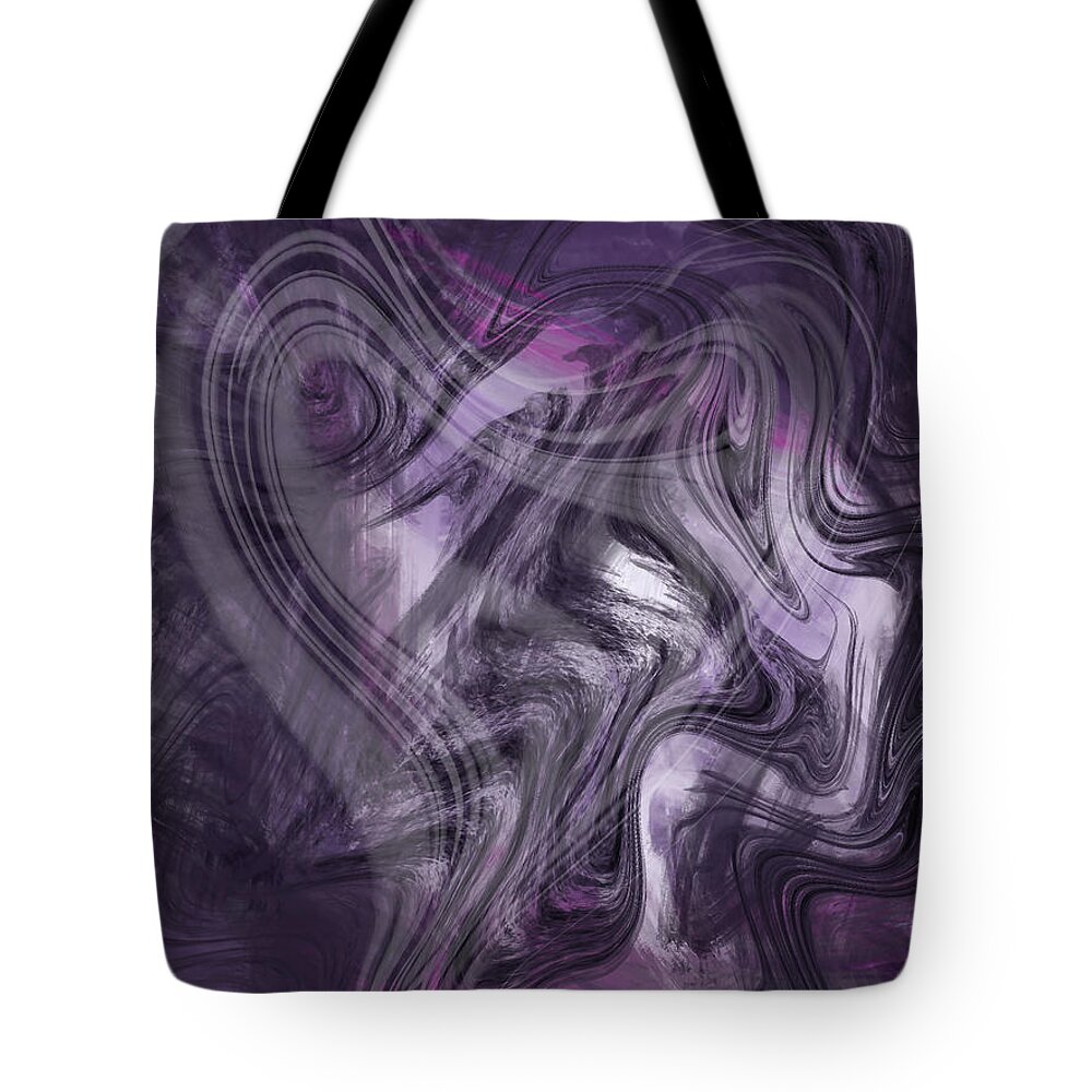  Tote Bag featuring the digital art In a Reflection by Michelle Hoffmann