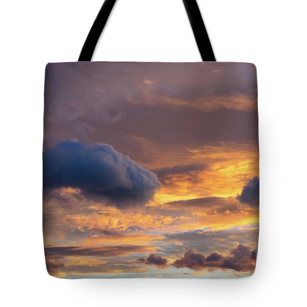 Clouds Tote Bag featuring the photograph In the sea of clouds 1 by Adriana Mueller